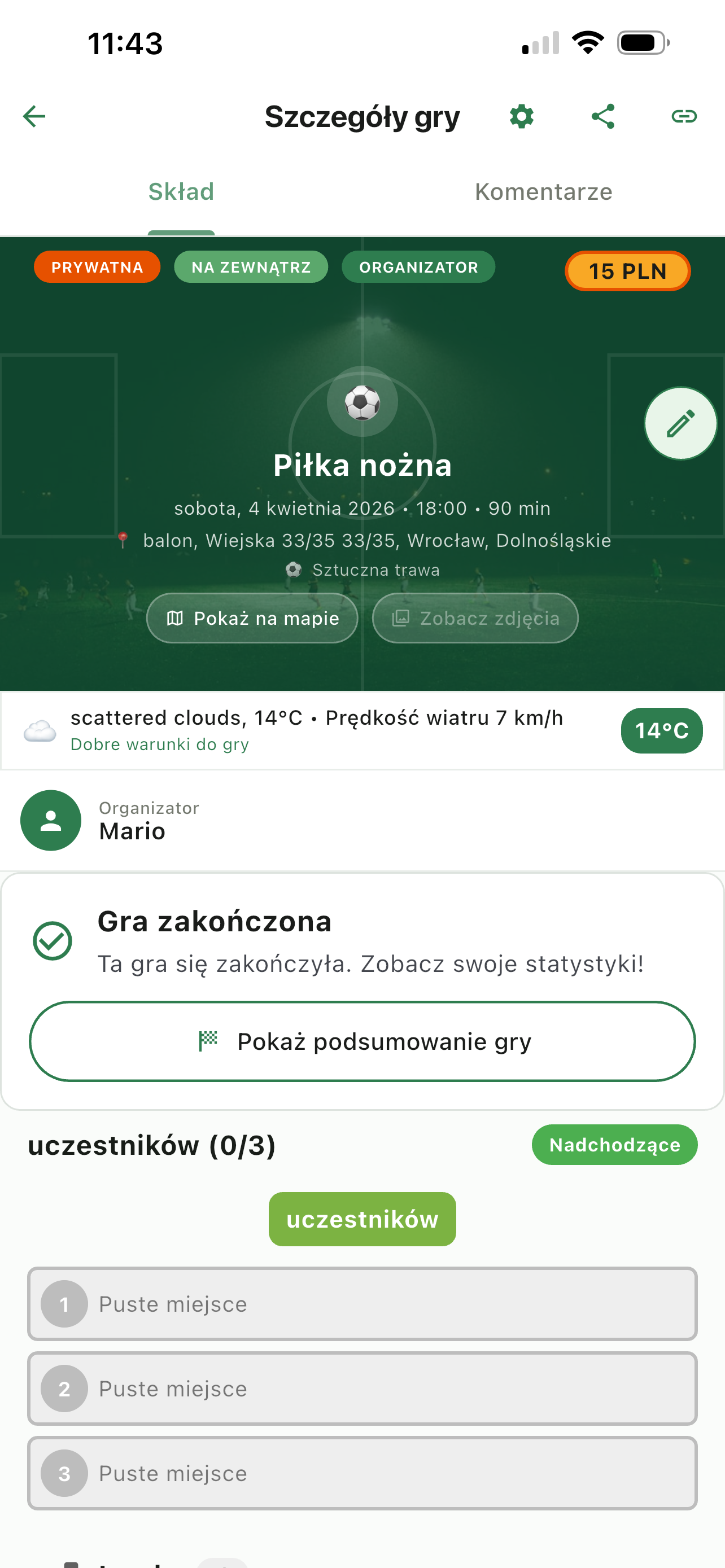Piłeczka PRO: Znajdź mecz screenshot 9