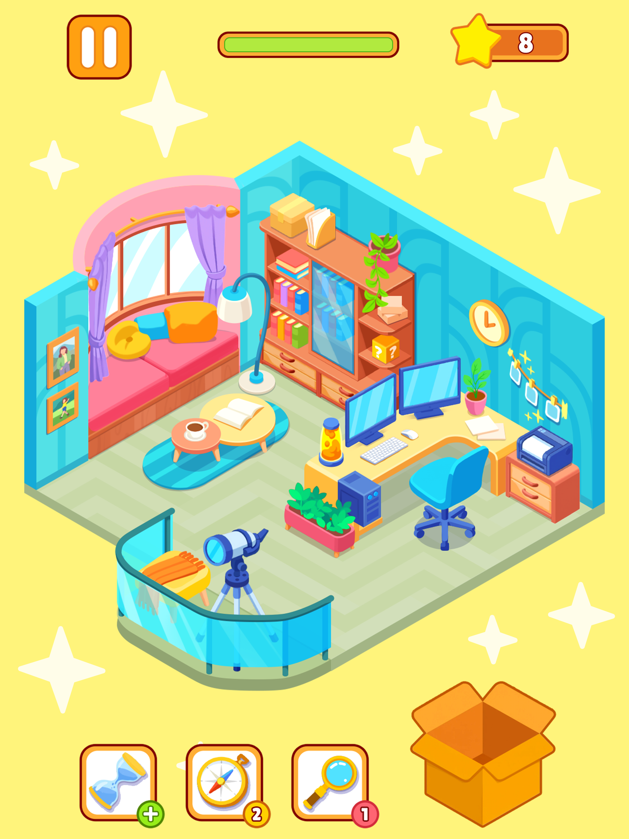Unpack master: Cozy home games