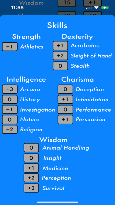 D&D Character iPhone screenshot 7 - Entertainment app