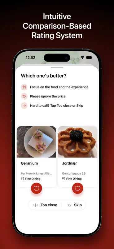 Vota - Restaurant Finder screenshot 1 of 8
