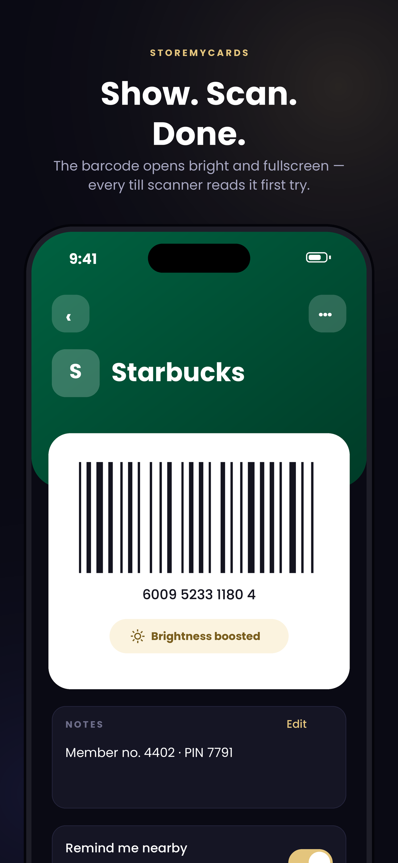 Store My Cards screenshot 4