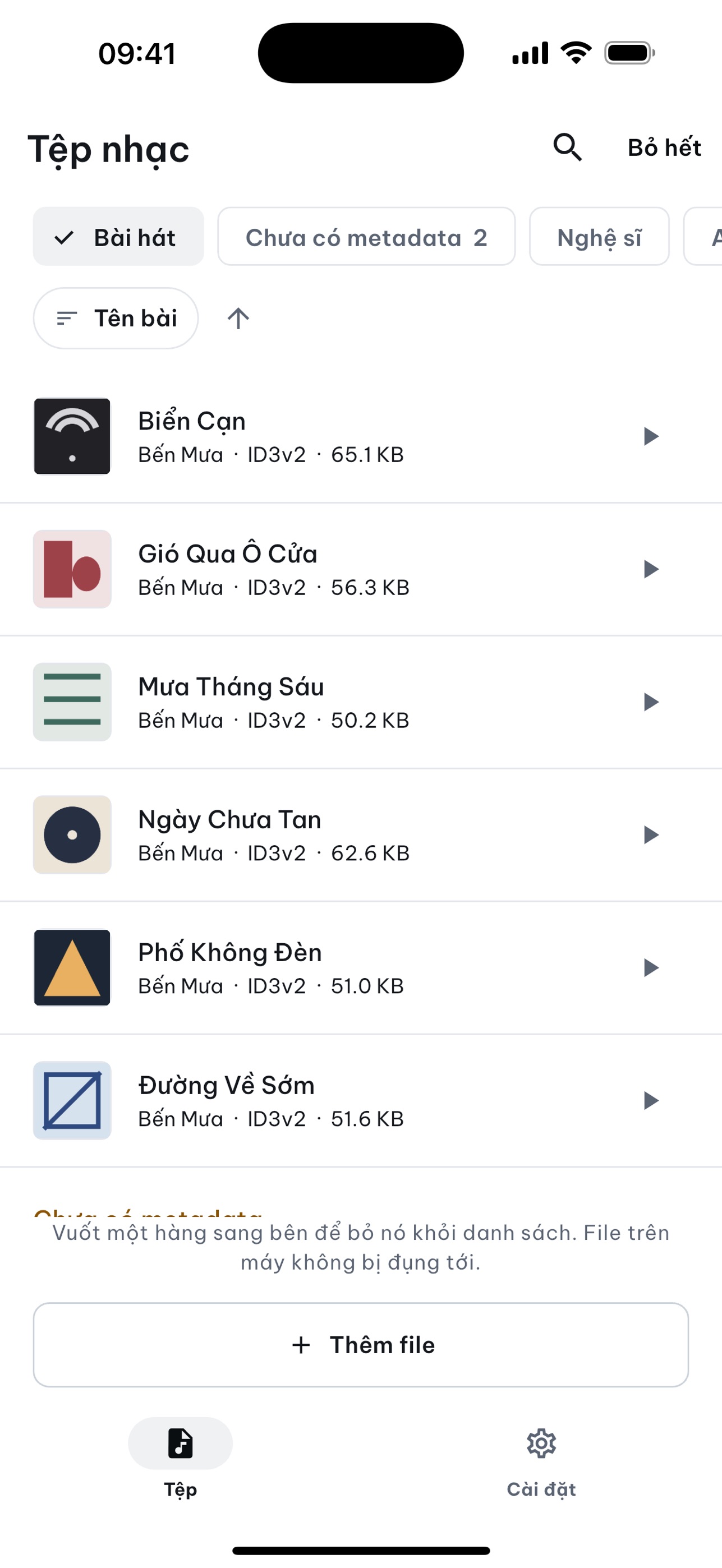 Screenshot 6 of SynqTag - Edit Song's Metadata