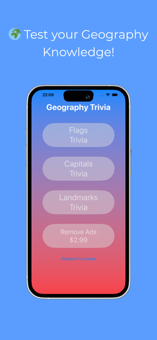 GeoTriviaGame Screenshot 1 of 5