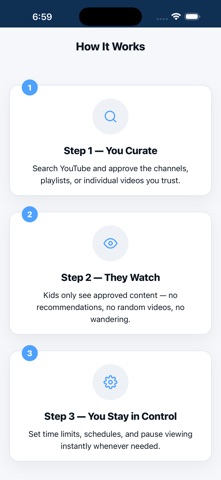 WatchSafe: YouTube Control Screenshot 1 of 7
