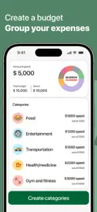 Cash: Budget & Expense Manager screenshot #2 for iPhone