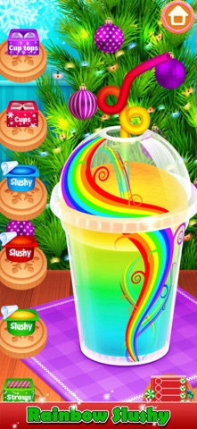 Unicorn Cooking Christmas Game iPhone screenshot
