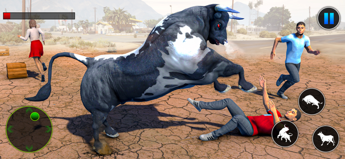 Bull Fighting Games-Bull Games