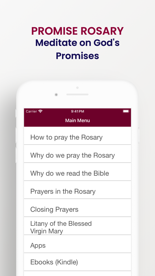 #1. promise-rosary (iOS) Podle: Gifted Books and Media
