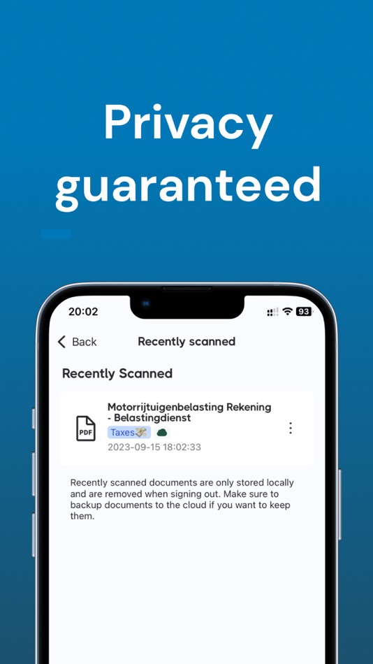 #2. skendy: A.I. Document Scanner (iOS) Bởi: T-APPS B.V.