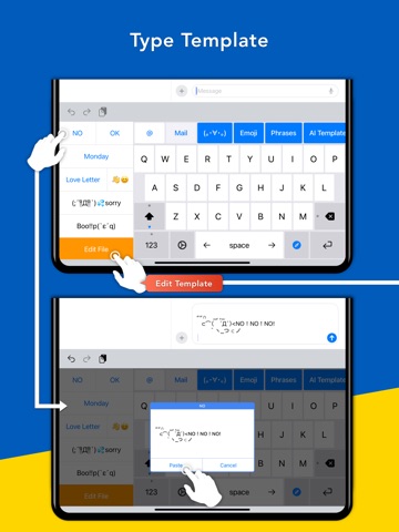 Bear - AI Keyboard iPad screenshot
