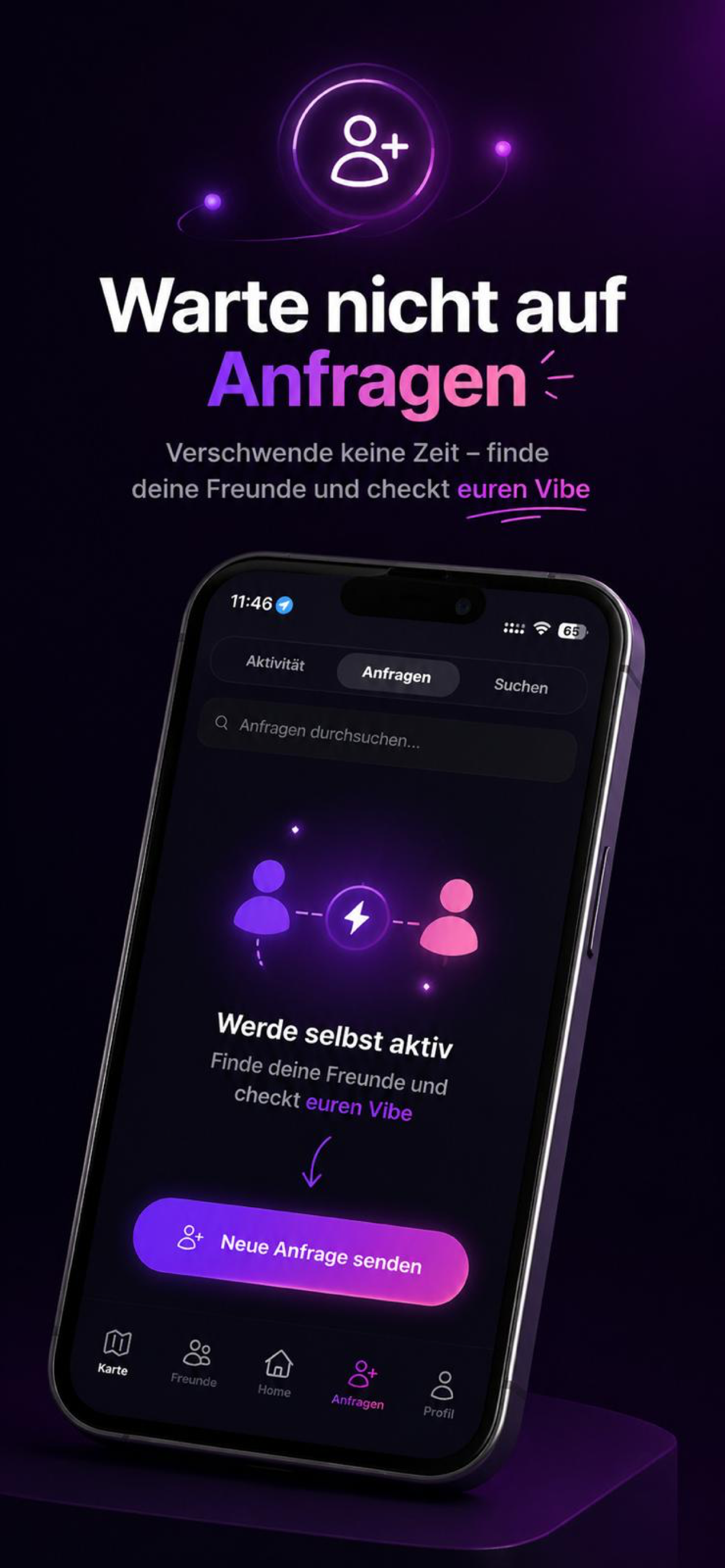 VibesUp: Freunde finden & Chat