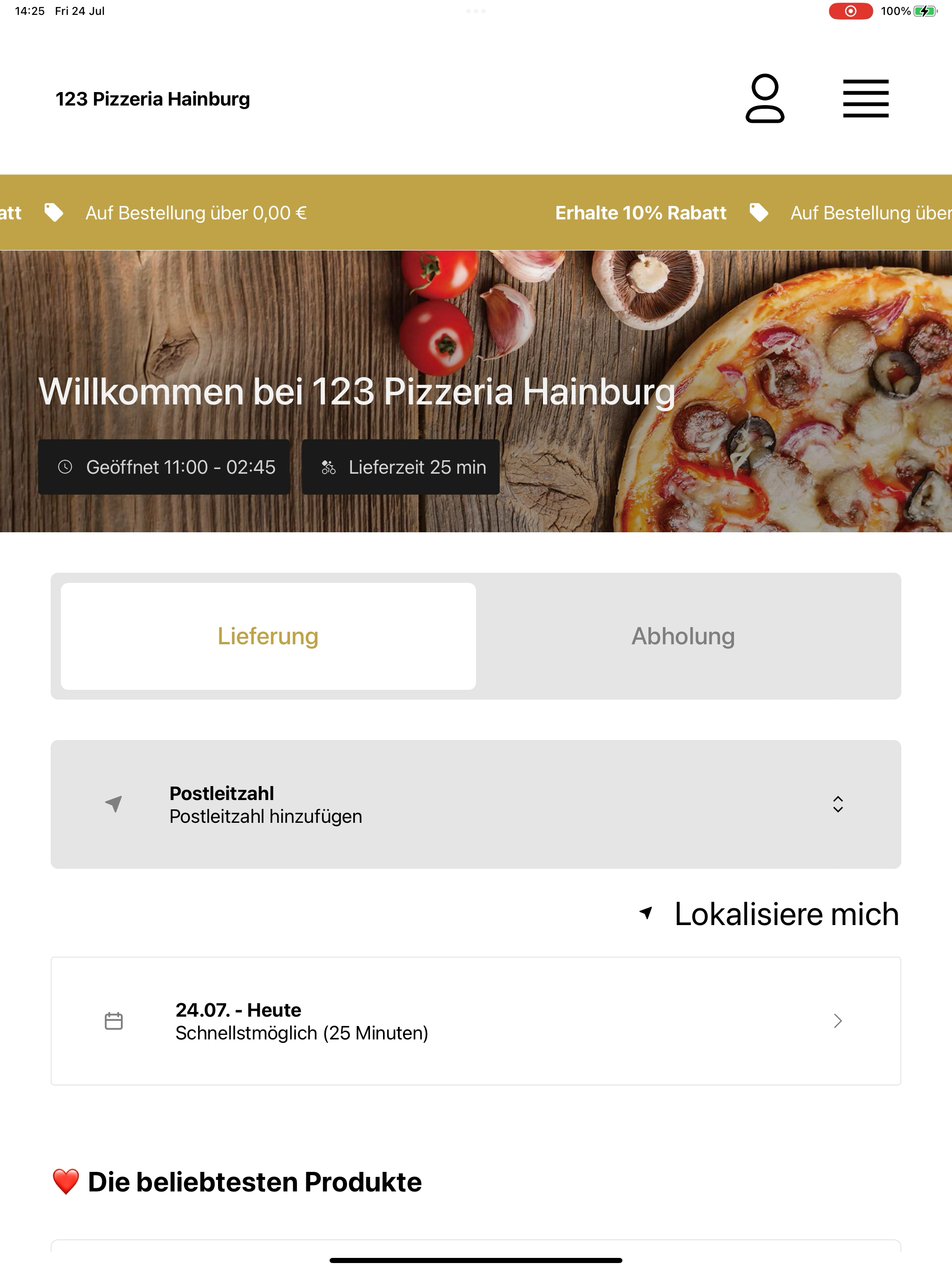 123 Pizzeria Hainburg screenshot 9