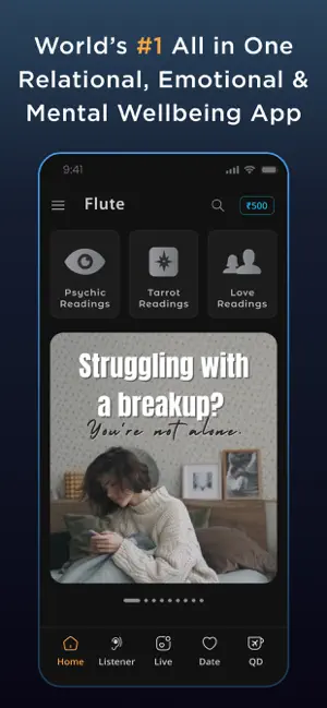 Flute - Love & Life Companion iPhone screenshot 1