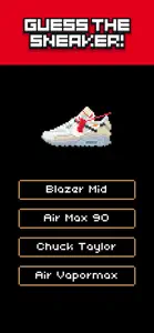 Sneaker Pixel Quiz screenshot #2 for iPhone