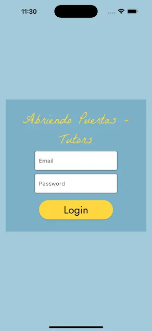 Abriendo Puertas - Tutors screenshot 1