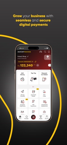 JazzCash Business iPhone screenshot