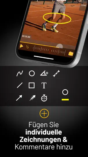 Screenshot von MyDartfish Express: Coach App auf dem iPhone 6