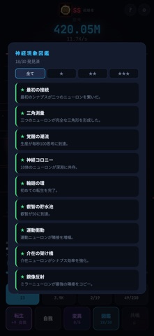 深淵神経 - Abyss Neuron iPhone screenshot