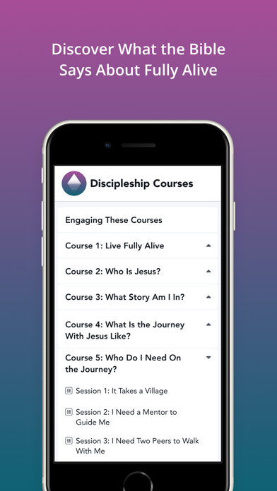 Fully Alive by Disciples Made iPhone screenshot