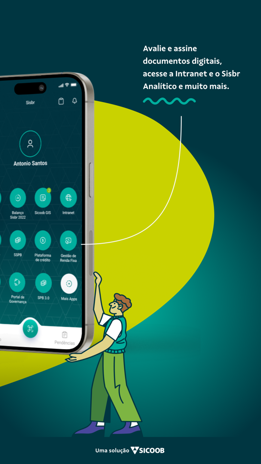 #3. Sisbr (iOS) By: Sicoob