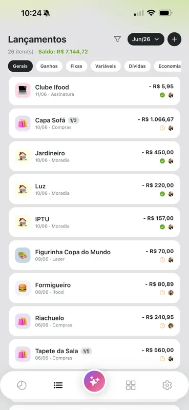 Meu Dinheiro Organizado screenshot 3 of 6