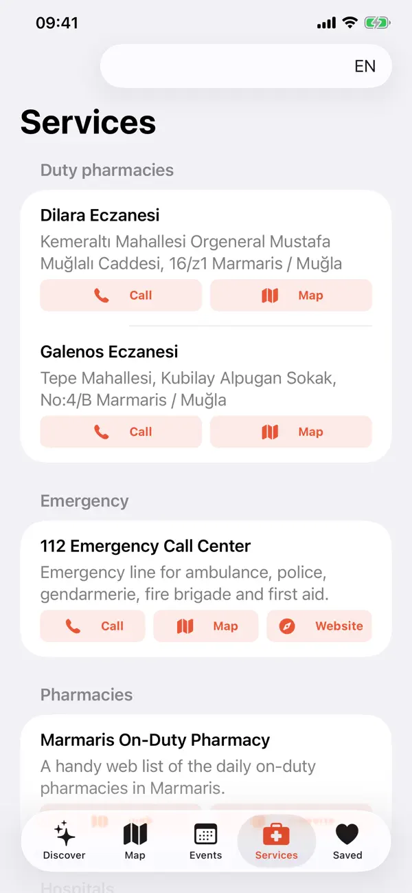 Screenshot #3 pour Marmaris App