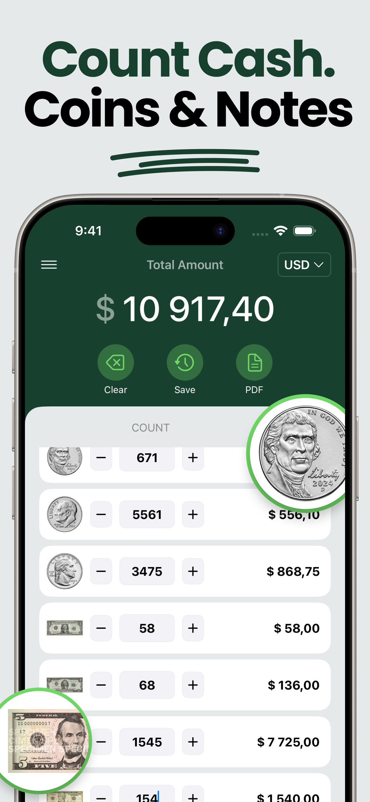 Coin Counter - CoinPouch