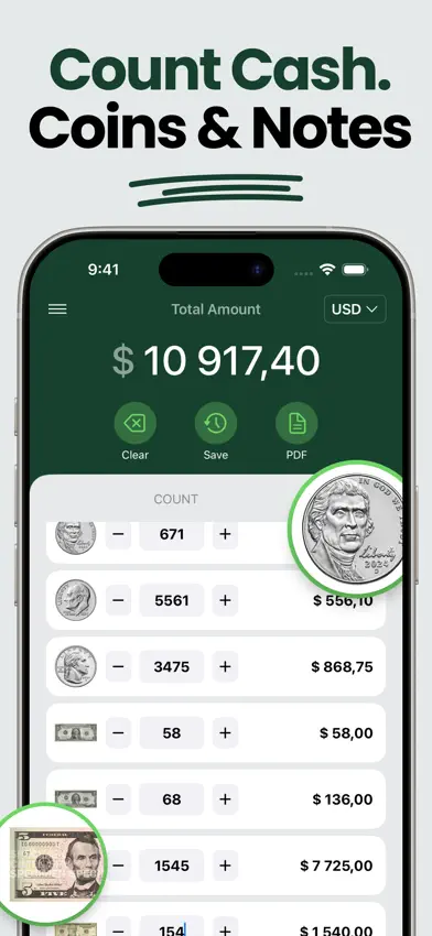 Coin Counter - CoinPouch screenshot 1