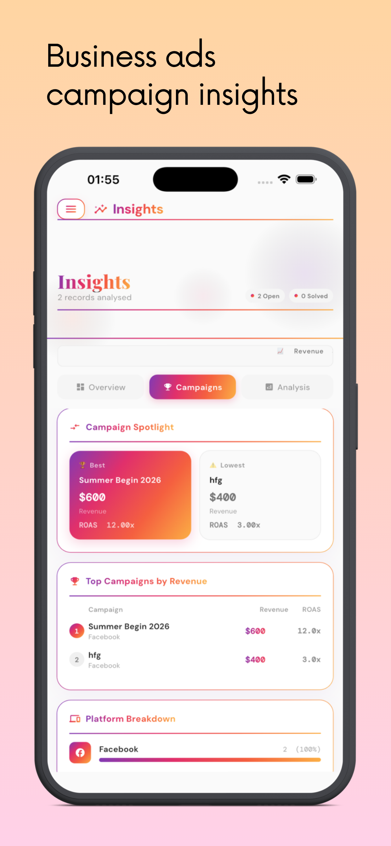 Revalio: Business Insights screenshot 3