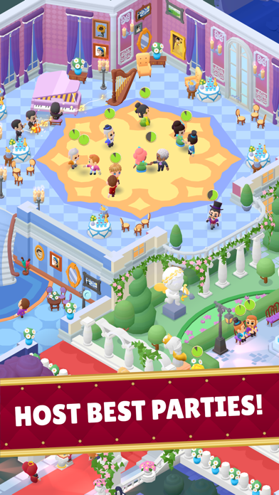 Idle Royal Stories Tycoon Game Screenshot