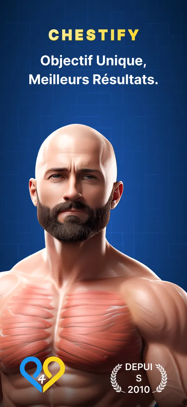 Screenshot #1 pour Chestify: Pompes & Pectoraux