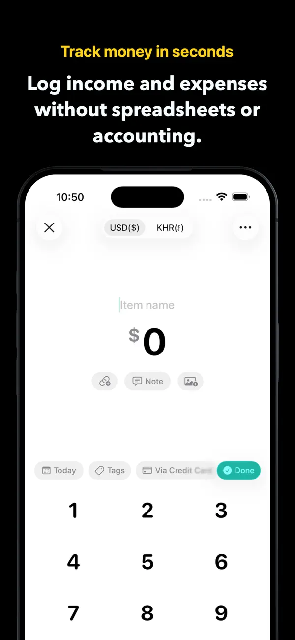 #4. SpendLists (iOS) Av: Phanith Ny