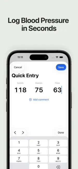 DIA-ry — Blood Pressure Diary screenshot 2