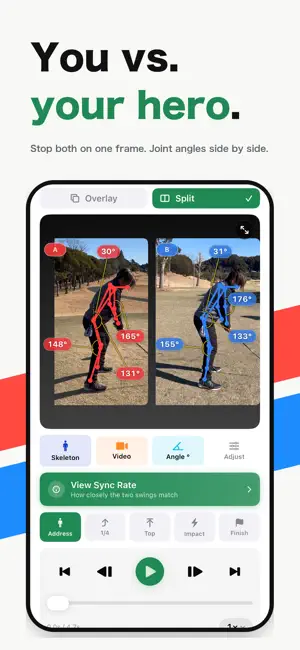 Swelta: Golf Swing Analyzer screenshot 2