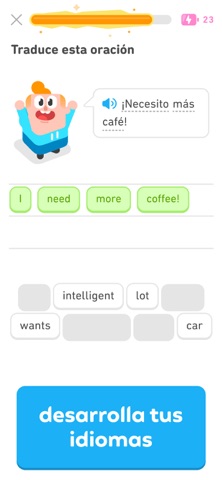 Duolingo - Aprende idiomas App Store preview screenshot 4