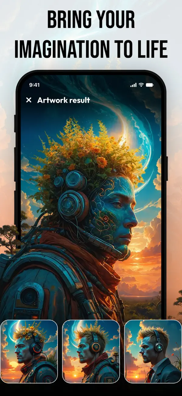 Screenshot #3 pour Générateur et éditeur d'art IA