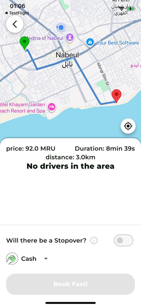 Fasti: Request a Ride - Travel App | MWM