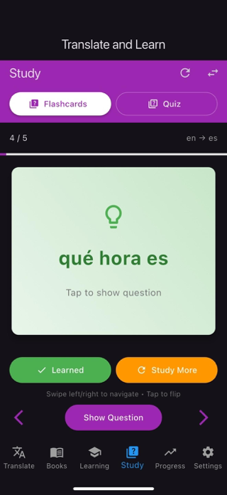 TransLearn - Language Learning Screenshot 5 of 10