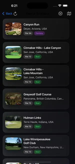 SimCaddie screenshot 3