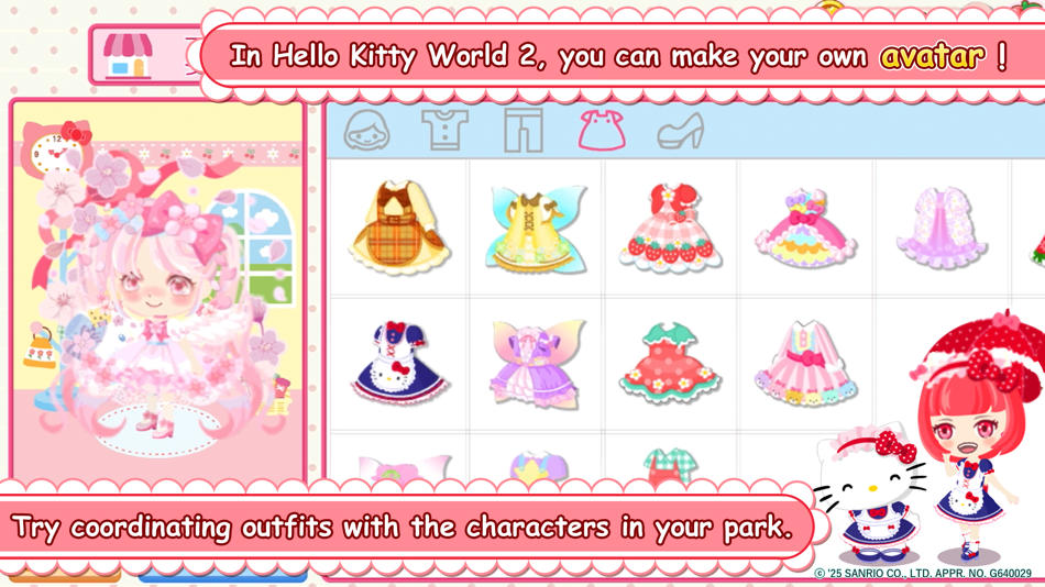 #6. Hello Kitty World 2 (iOS) Podle: Access Bright Inc.