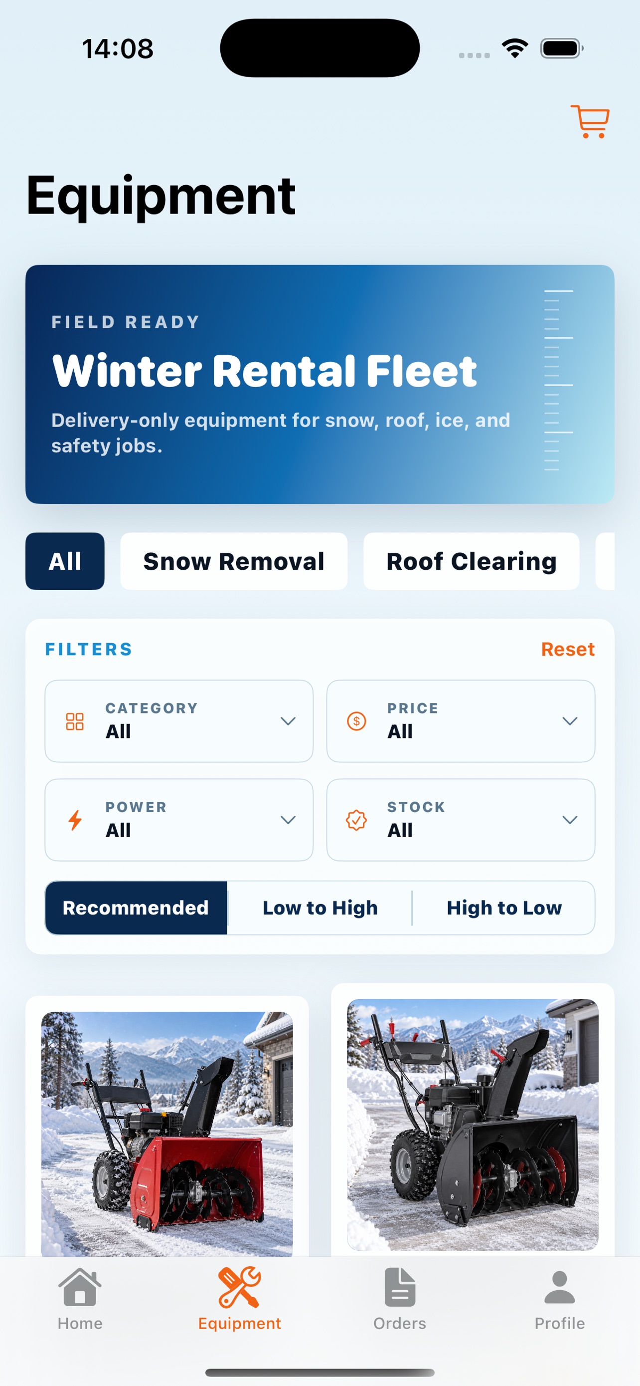 Screenshot 2 of Frostwork Rentals