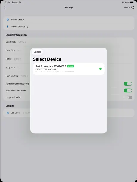 Terminal Console screenshot 2