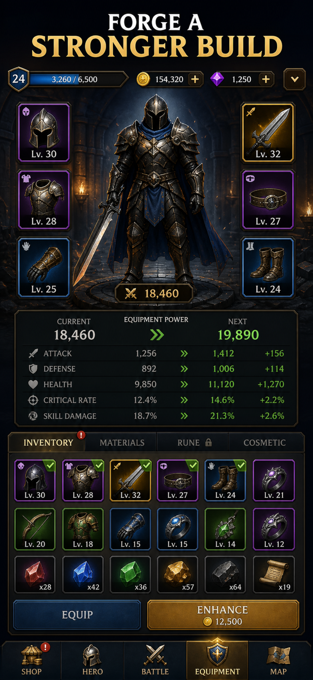 Dungeon Guild: Merge Defense screenshot 9