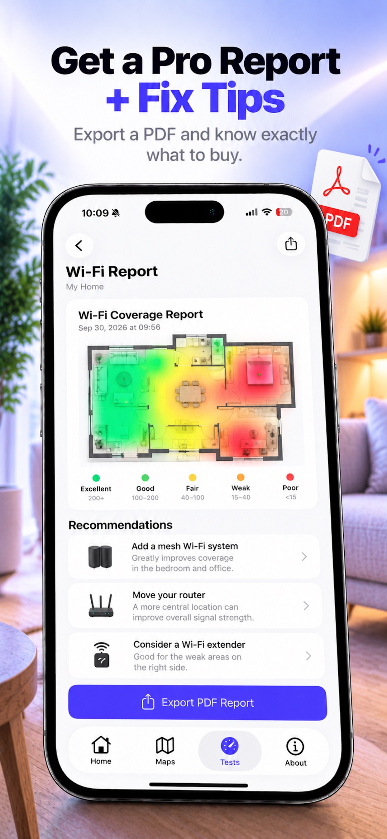Screenshot 7 of WiFi Heatmap: Home Mapper