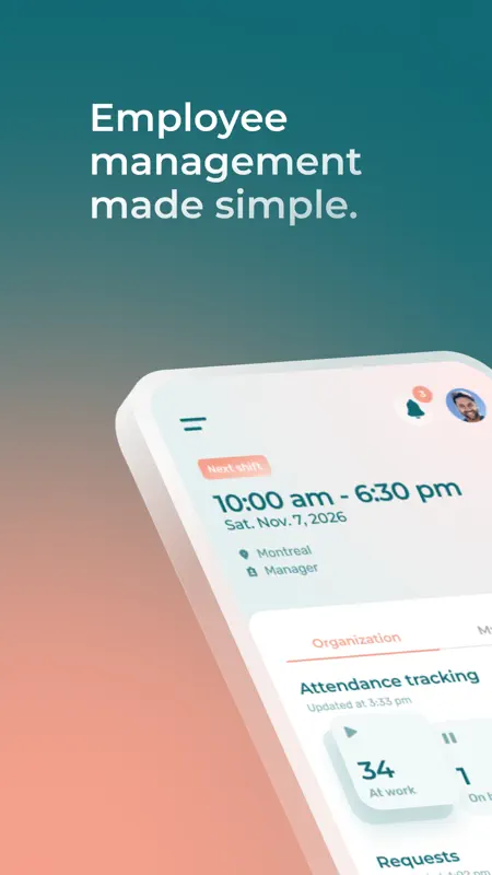 Agendrix – Employee Scheduling screenshot 1 of 10
