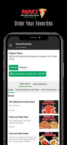Papa's Pizza Texas Screenshot 2 of 5
