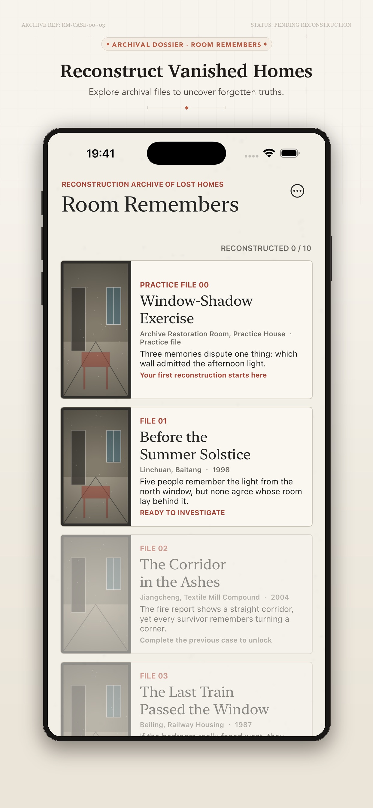 Screenshot 1 of Room Remembers