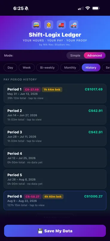 Shift-Logix Ledger screenshot 5 of 6