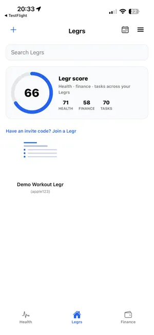 Legr screenshot 1