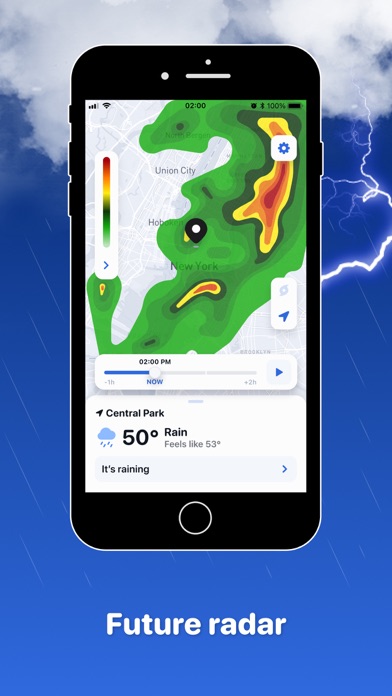 Rainbow Weather Local AI Radar Screenshot
